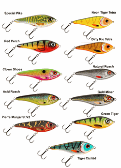 Strike Pro Buster Swim 13 cm jerkbait til geddefiskeri | Fisk & Fang Helsingør
